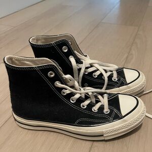 Converse Black and White High-Tops
